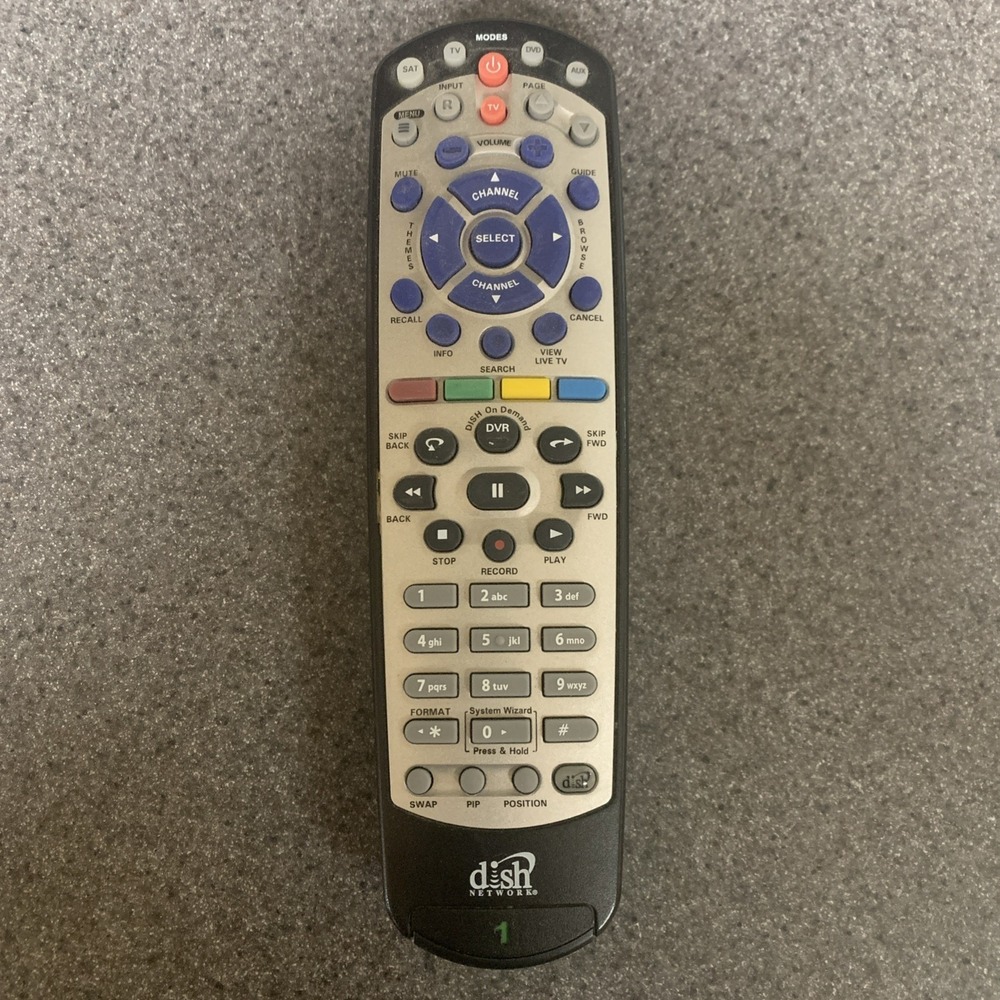 Dish 1 Network 20.1 IR Replacement Remote Control TV 180552